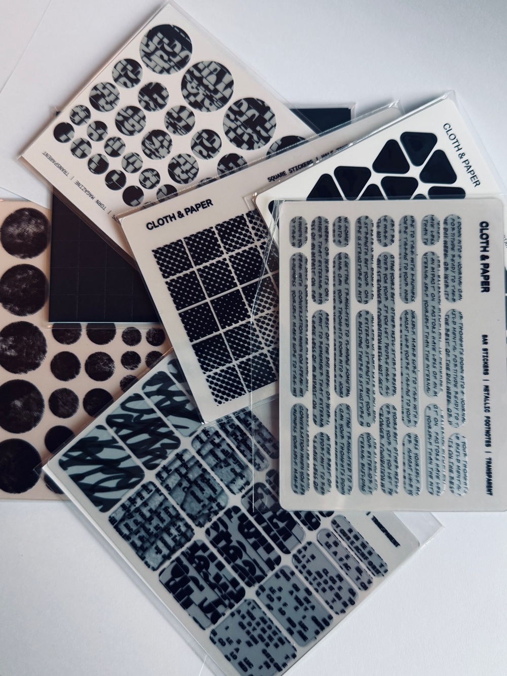 Cloth & Paper Avant Garde Sticker Stash